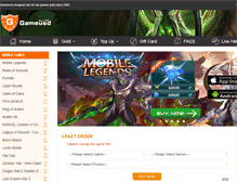Tablet Screenshot of gameusd.com